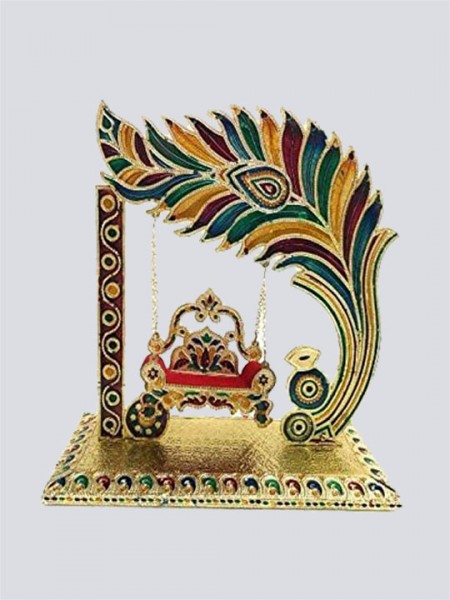 Janamshtmi Special Krishna Laddu Gopal More Pankh Jhula