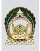 Jaipuri Meenakari Wooden Handcrafted Decorated More Pankh Laddu Gopal Jhula