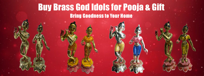 Gifts Lord Krishna Statue In Brass Online