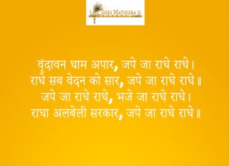 Vrindavan Dham Aapar Jape Ja Radhe Radhe Bhajan: Vrindavan Dham Aapar Jape Ja Radhe Radhe