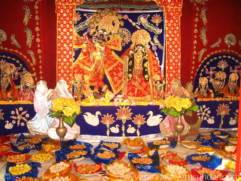 Radha Syamasundara Darsan Vrindavan