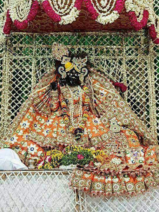 Bhagwan Shri Banke Bihari Ji Phool Bangla Darshan Vrindavan