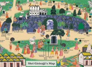 Govardhan Parikrama Goverdhan Parikrama Map