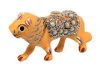 Pair of Yellow Lion Toys for Laddu Gopal Ji Meena Work Pair of Yellow Lion Toys for Laddu Gopal Ji Meena Work