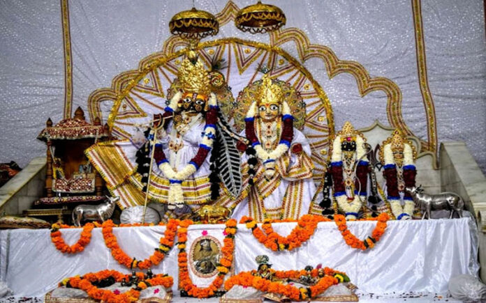 Shri Raman Bihari Ji Darshan Raman Reti Gokul