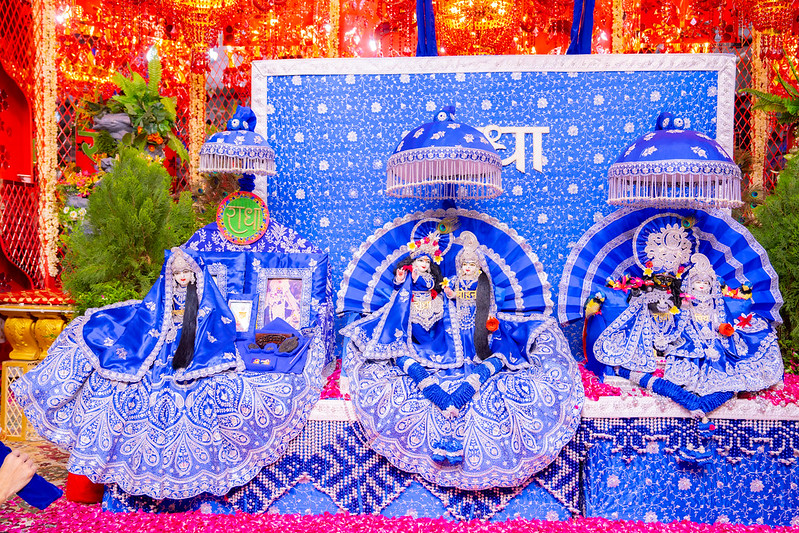 Shri Radha Krishna Sarkar Ji Darshan Keli Kunj Vrindavan